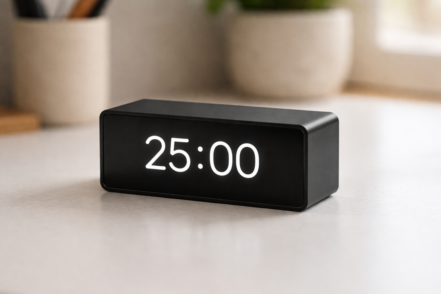 FocusClock front view